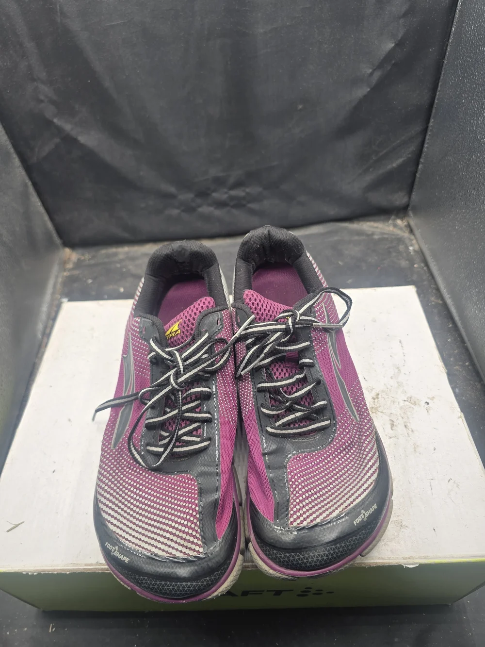 Altra Women's Magenta and Black Athletic Running Shoes